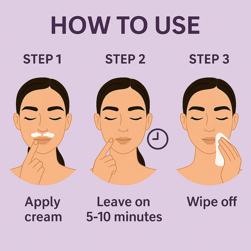 Nurea™ Facial Hair Removal Cream